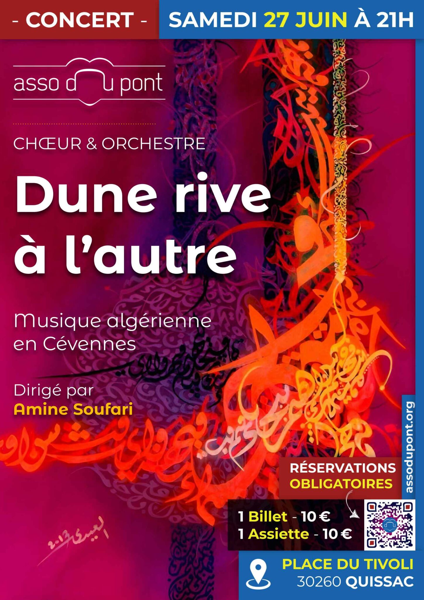 Concert - Dune rive à l'autre